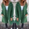 Casual coat with wool lapels