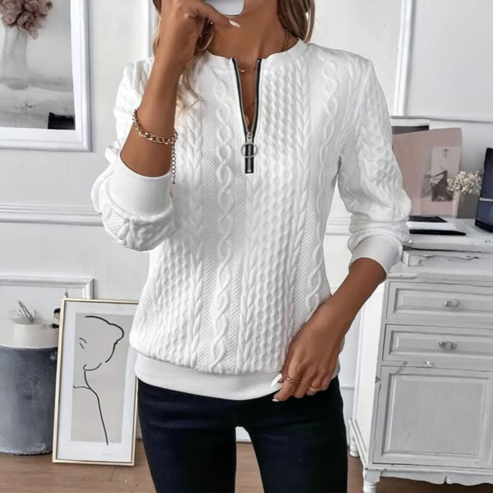 Mélanie - Soft and Elegant Sweater