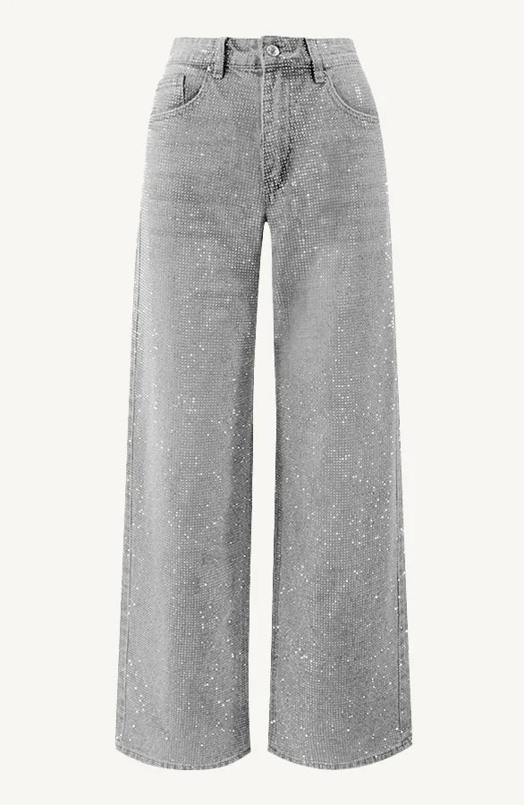 Diamonds Denim Wide Leg Jess